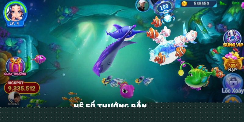 Hệ số thưởng được đánh giá cao Hệ số thưởng được đánh giá cao